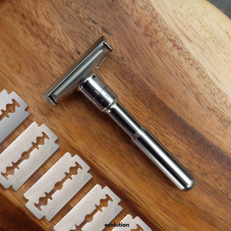 Adjustable Safety Razor (Category: Braces, Support & Protection) located in Manila. Submitted by ecolutionph (Listing ID 213499077, Image 1). Description: - Adjustable safety razor lets you control (by twisting the base) how much of the blade protrudes beyond the head, so in essence, you can control how aggressive the shave is - Material: stainless steel with chrome finish - Heavyweight (more durable than lightweight ones) - Perfect for lifetime 