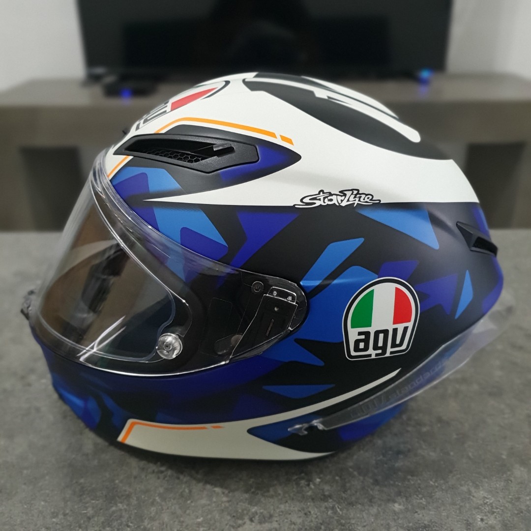 AGV Corsa R Espargaro Helmet, Motorcycles, Motorcycle Apparel on