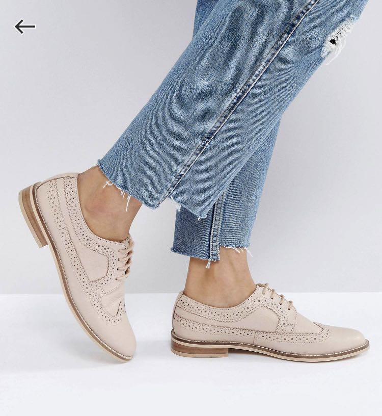 Asos design mai tai leather brogues store