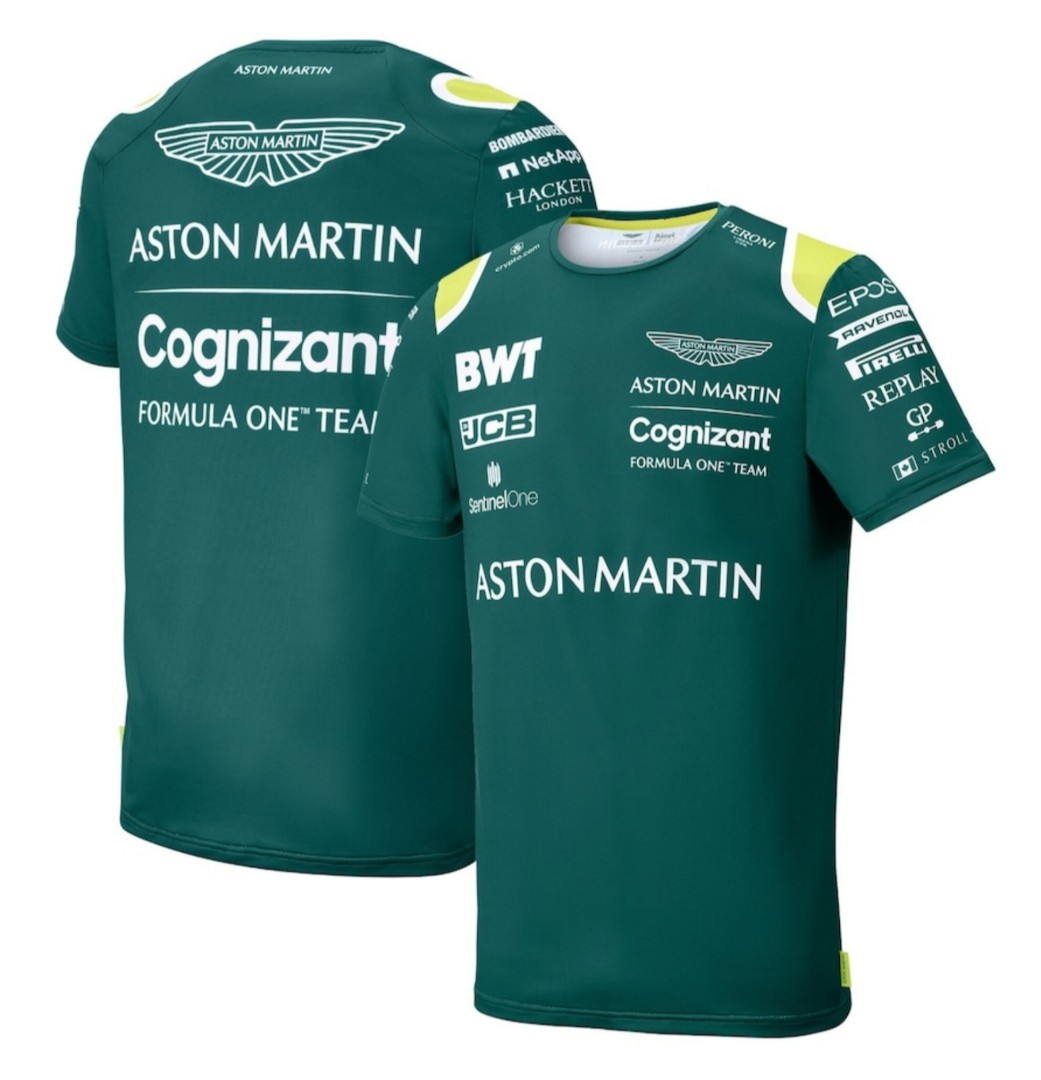 Aston Martin F1 Dri-Fit T shirt, Men's Fashion, Activewear on Carousell