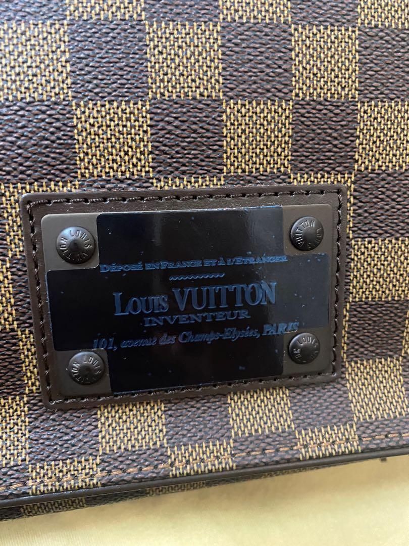 Louis Vuitton // Brown Damier Ebene Brooklyn GM Bag – VSP Consignment