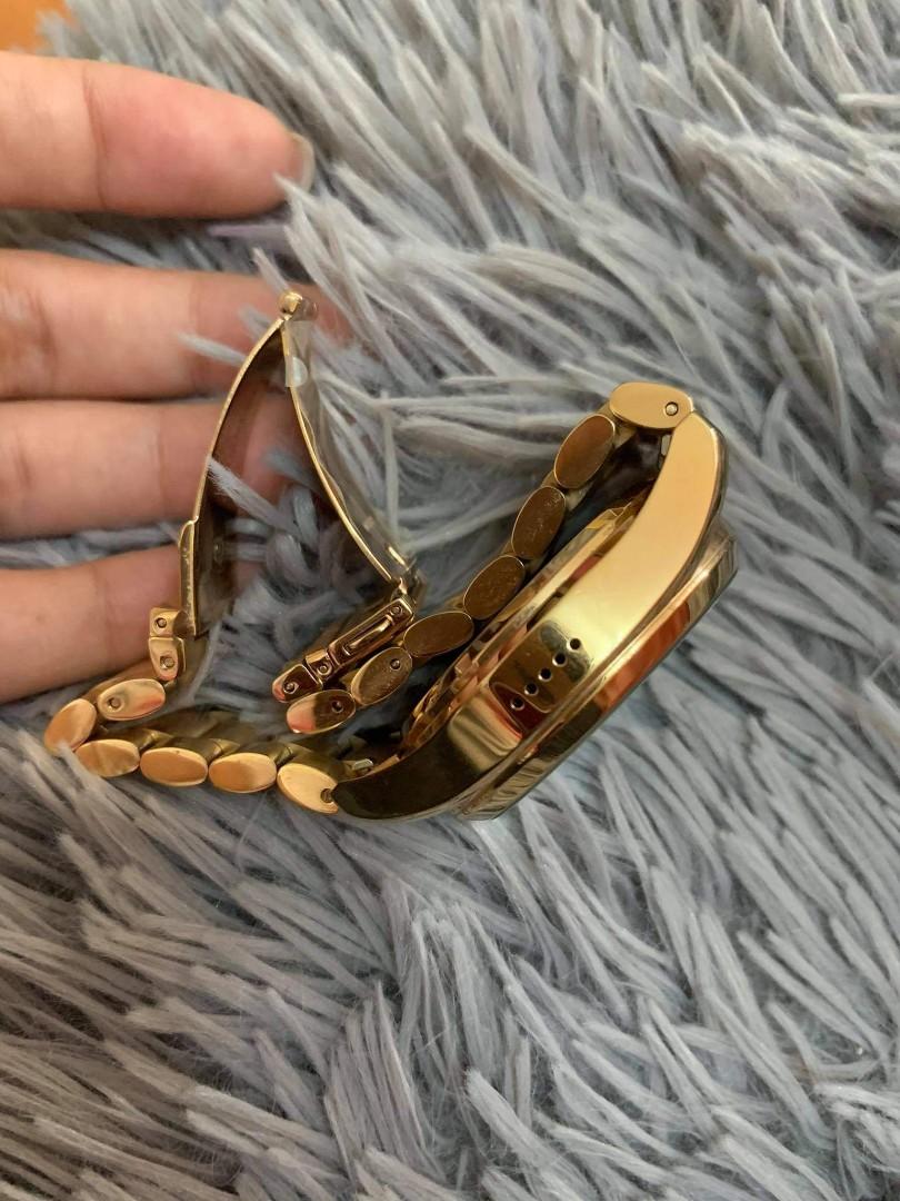 Mk smart watch online rose gold