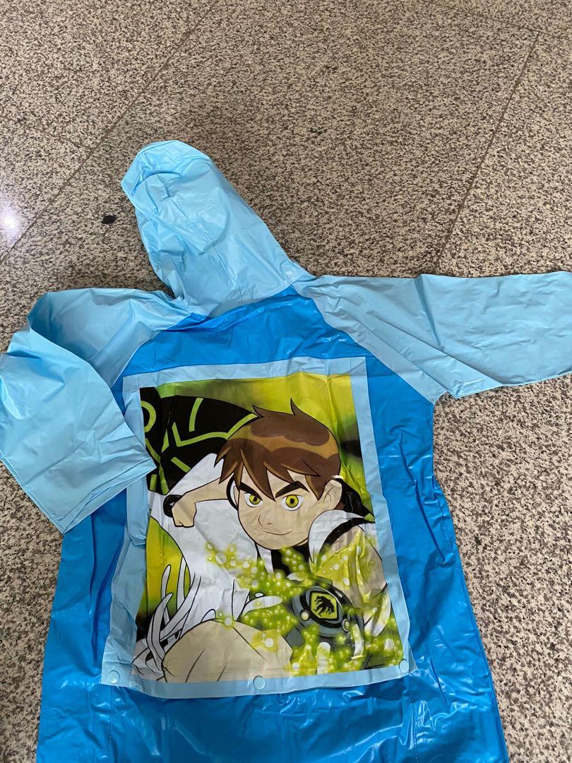 Ben 10 Raincoat Anak Laki Jas Hujan, Bayi & Anak, Baju Anak Lakilaki