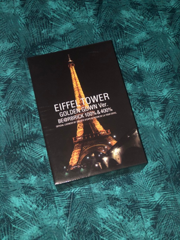 Be@rbrick Eiffel Tower 1000% Golden Gown Version, Hobbies  Toys, Toys   Games on Carousell