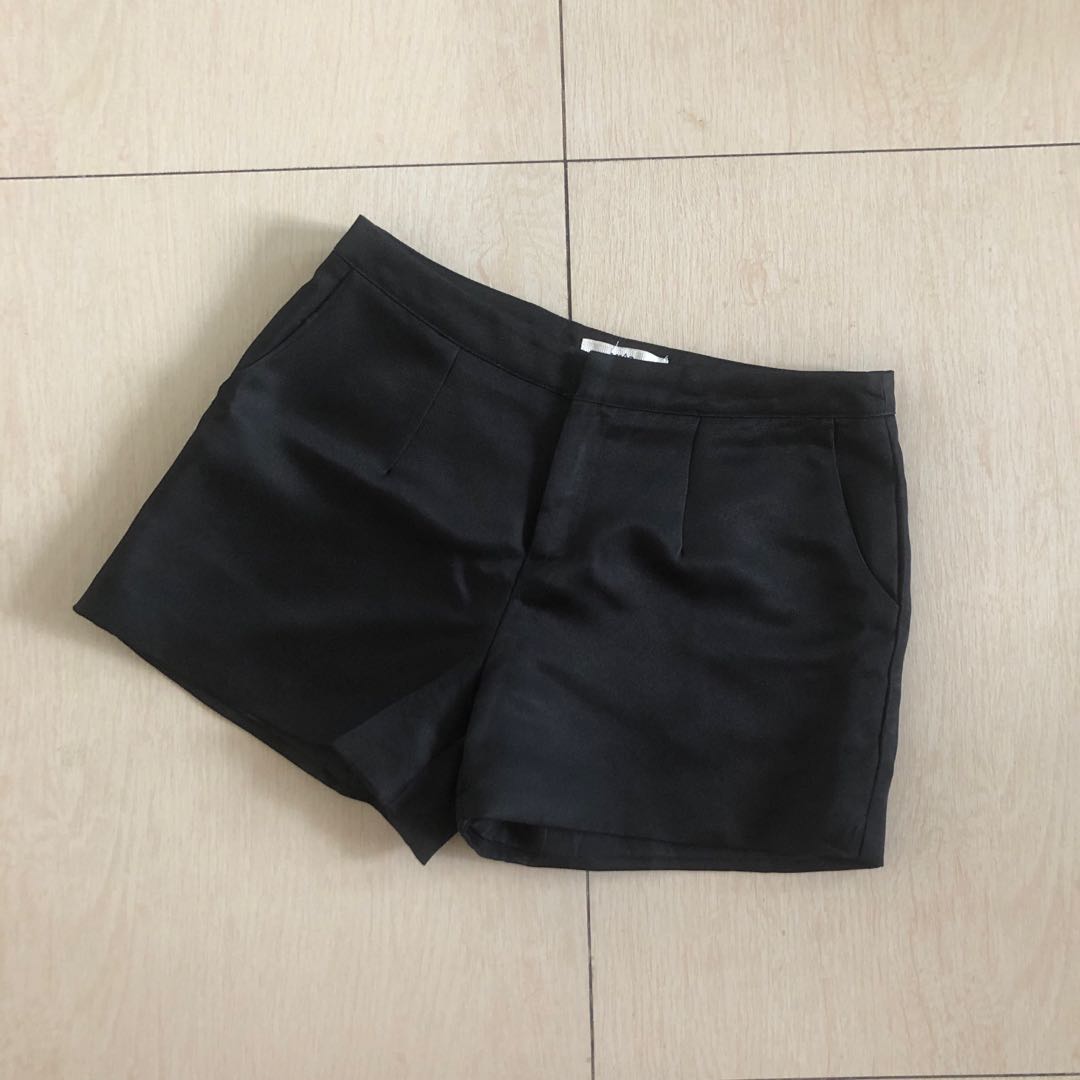 Black Formal Shorts, Women's Fashion 