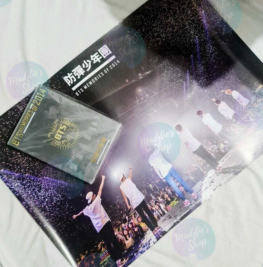 BTS MEMORIES OF 2014 Full Set w/ Poster, Hobbies & Toys