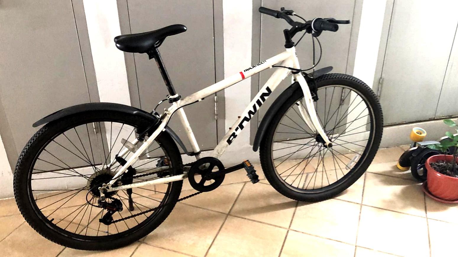 Btwin rockrider hybrid hot sale