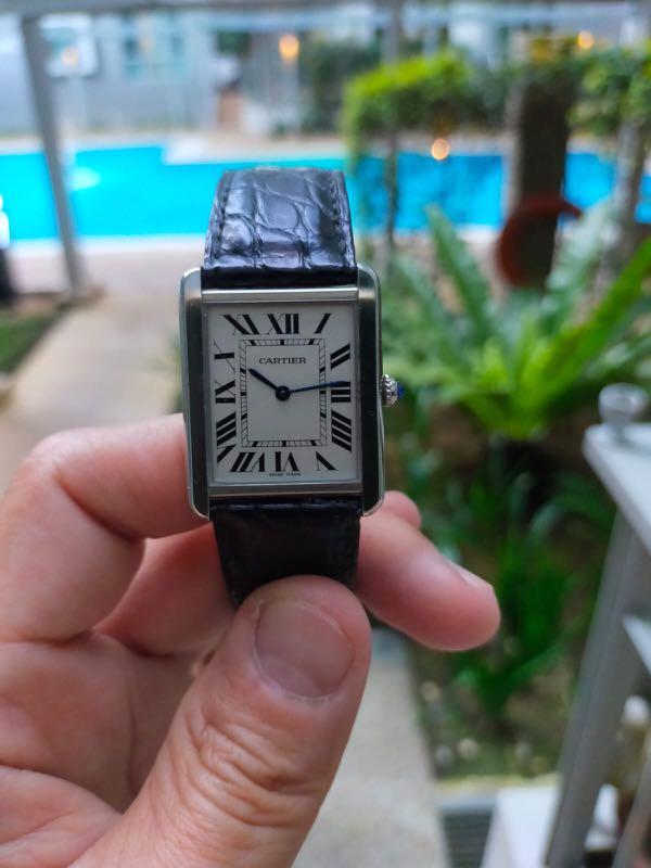 Cartier Tank Solo 3169 - Python Dial. — Danny's Vintage Watches