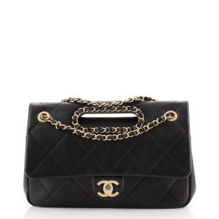 Chanel A REAL CATCH FLAP BAG top handle bag
