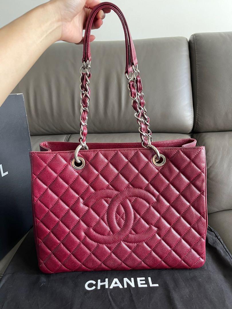 Chanel GST Red Caviar Women s Fashion Bags Wallets Shoulder