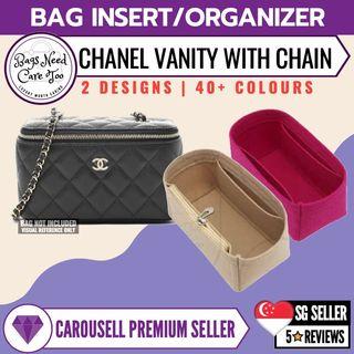 Bag Organizer for Chanel Classic Flap New Mini (20cm/Rectangular) - Seafoam Green