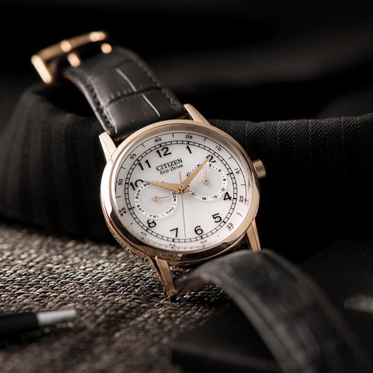 All gold cheap citizen watch