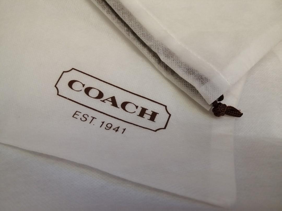 Coach Dust Bag Luxury Bags Wallets on Carousell