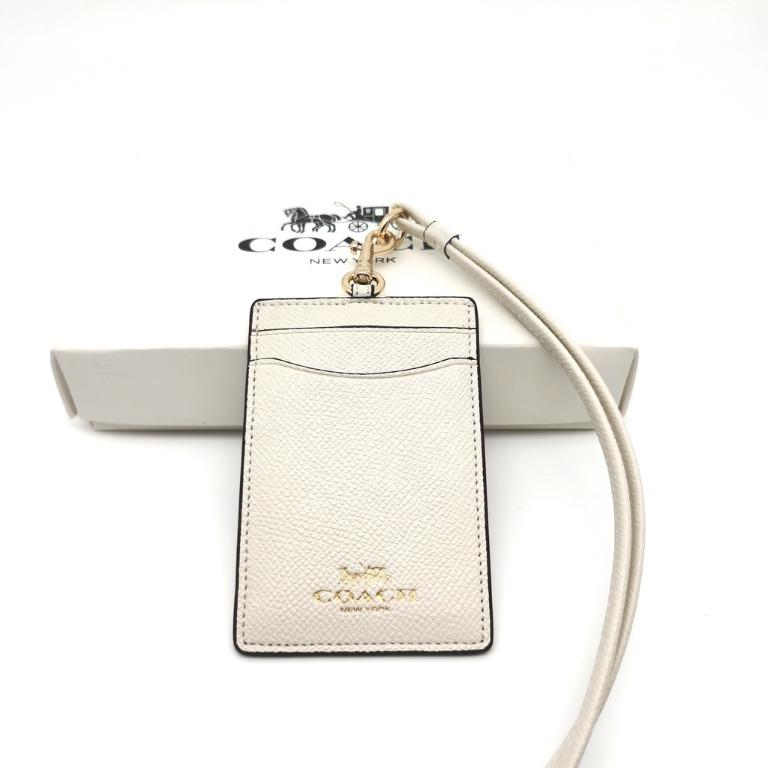 Coach key deals lanyard