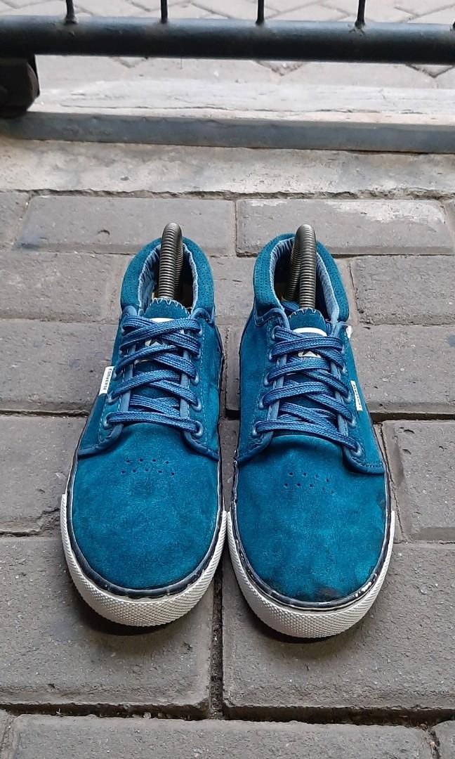 Converse Mid Silo unisex suede Fesyen Pria Sepatu Sneakers
