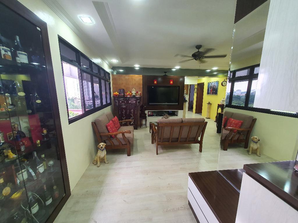 Corner! High Floor! Unblock Pool View! Renovated! Bright & Windy! 5 Rm Flat  At Blk 350 Ang Mo Kio St 32 For Sale!, Property, For Sale, HDB on Carousell