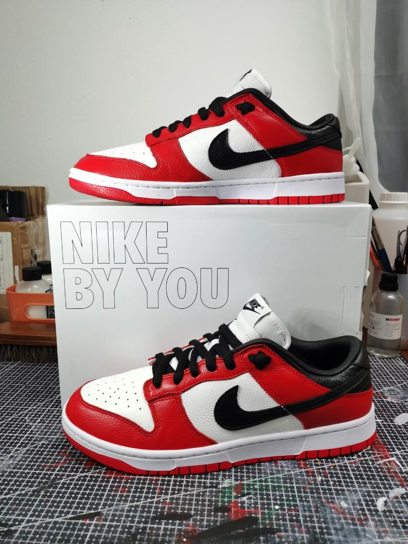 NIKE DUNK LOW By You Unlocked CHICAGO 風
