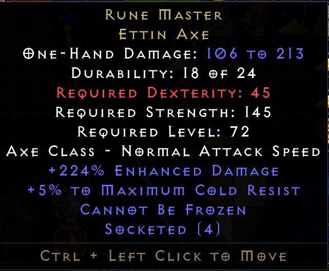 D2R : Rune Master -PC, Video Gaming, Gaming Accessories, In-Game ...