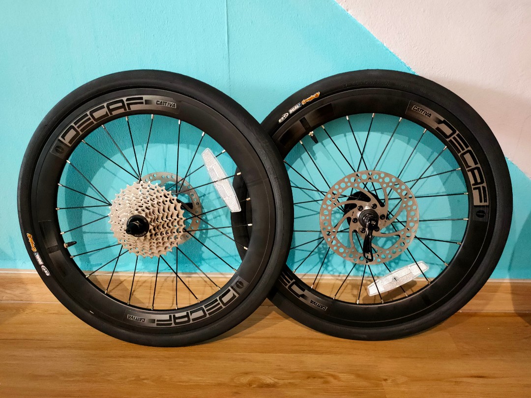 DECAF Cattiva 406 wheelset Sports Equipment Bicycles Parts