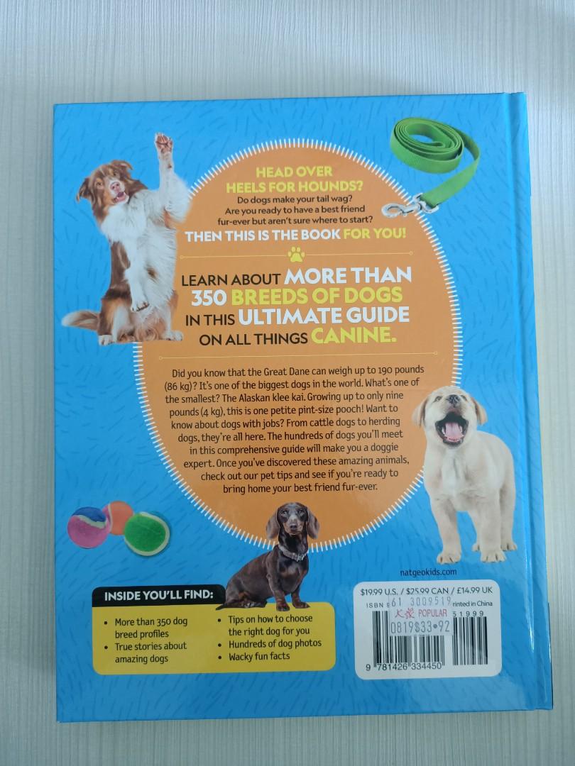 Dog breed guide (NAT GEO KIDS), Hobbies & Toys, Books & Magazines