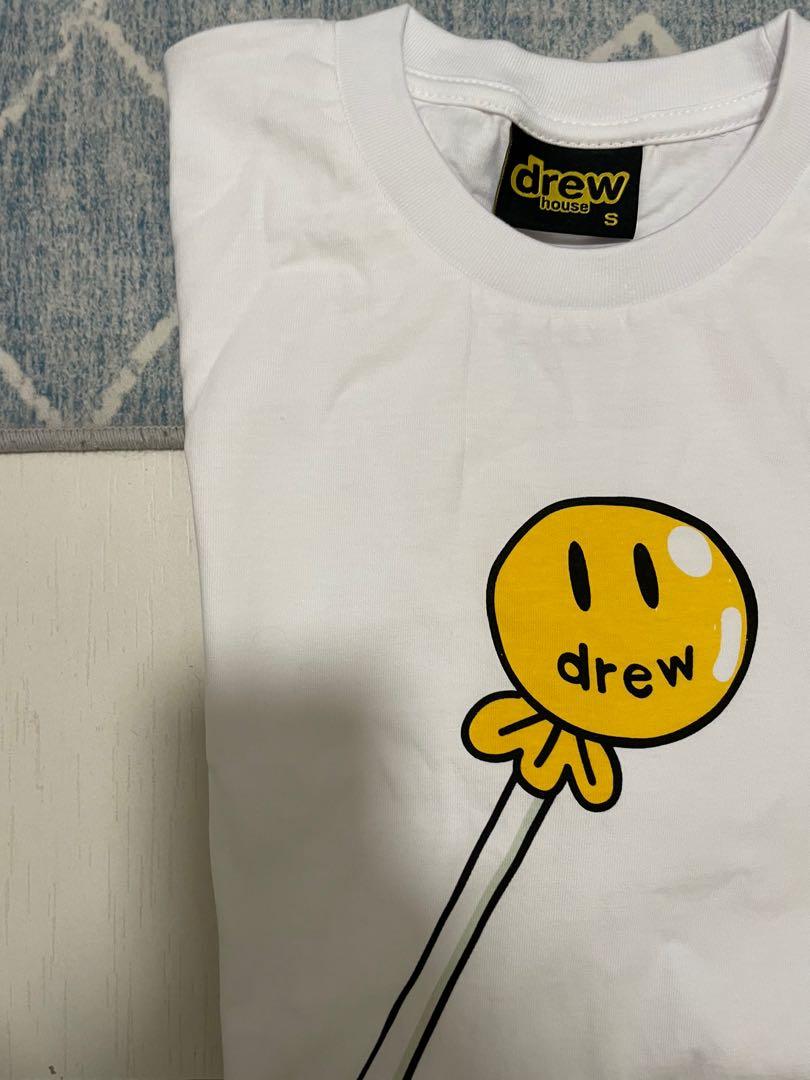 drew white tee