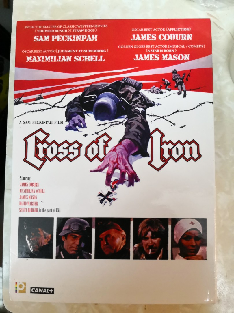 DVD 8003 英雄血Cross of Iron 占士高賓森畢京柏作品, 興趣及遊戲