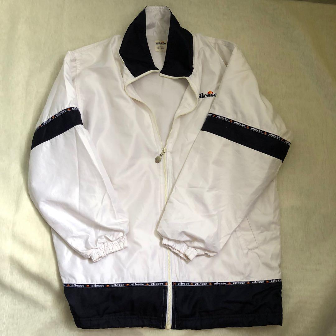 Ellesse White Windbreaker Men s Fashion Coats Jackets and