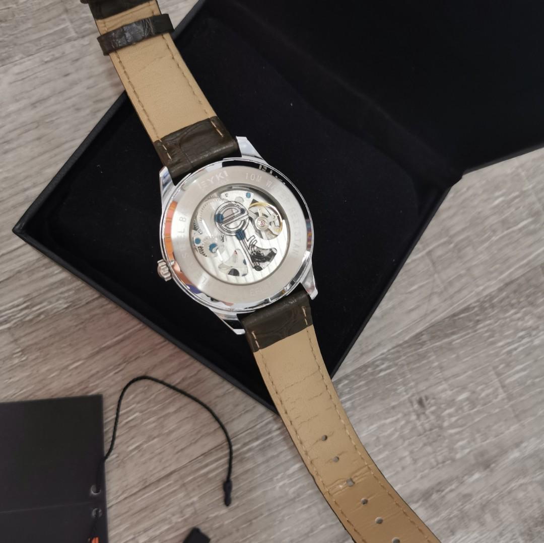 Free Shipping EYKI Flywheel Men Automatic Watch EFL8560G