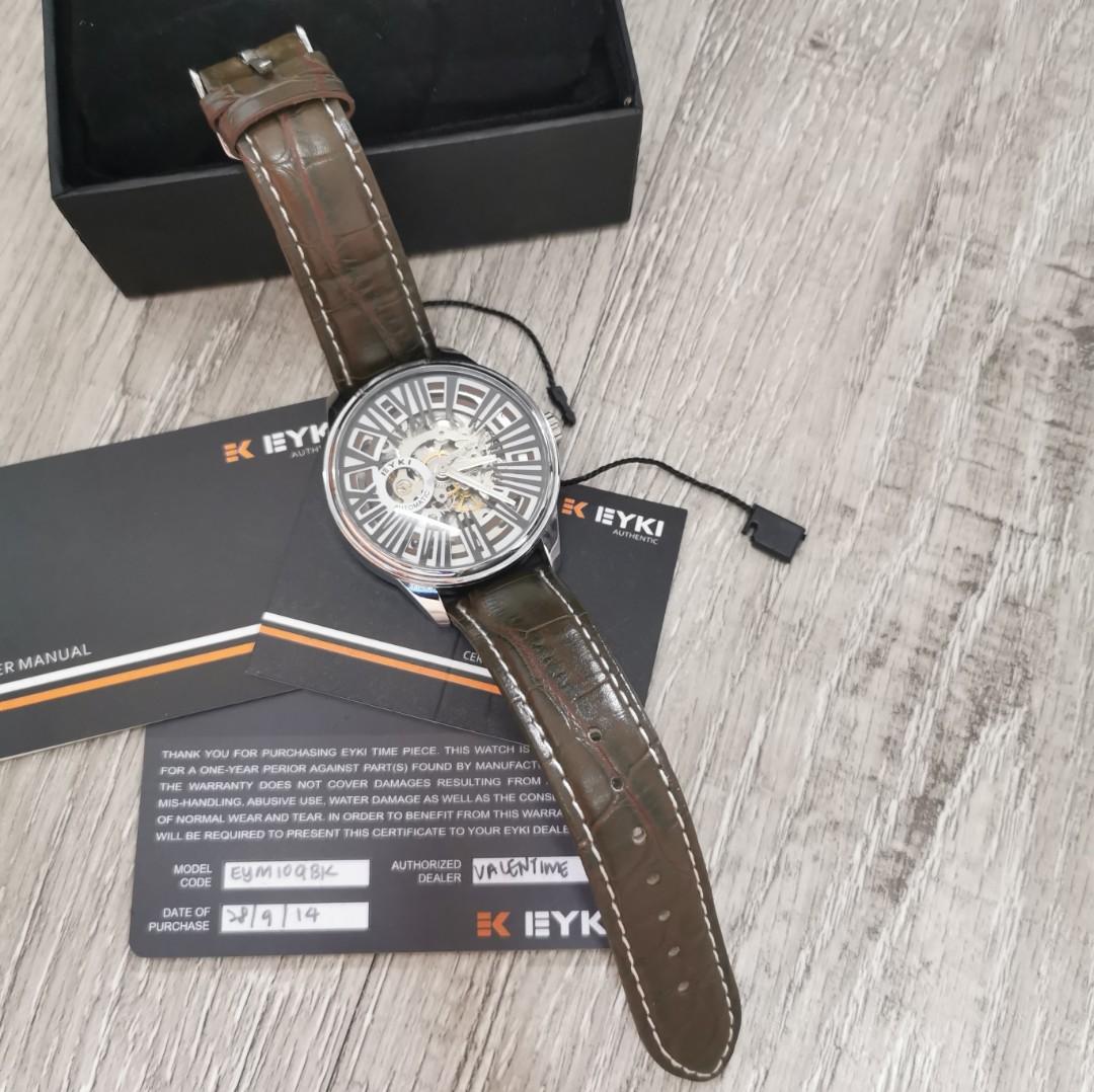 Free Shipping EYKI Flywheel Men Automatic Watch EFL8560G Men s