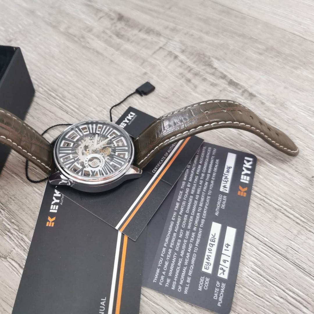 Free Shipping EYKI Flywheel Men Automatic Watch EFL8560G Men s
