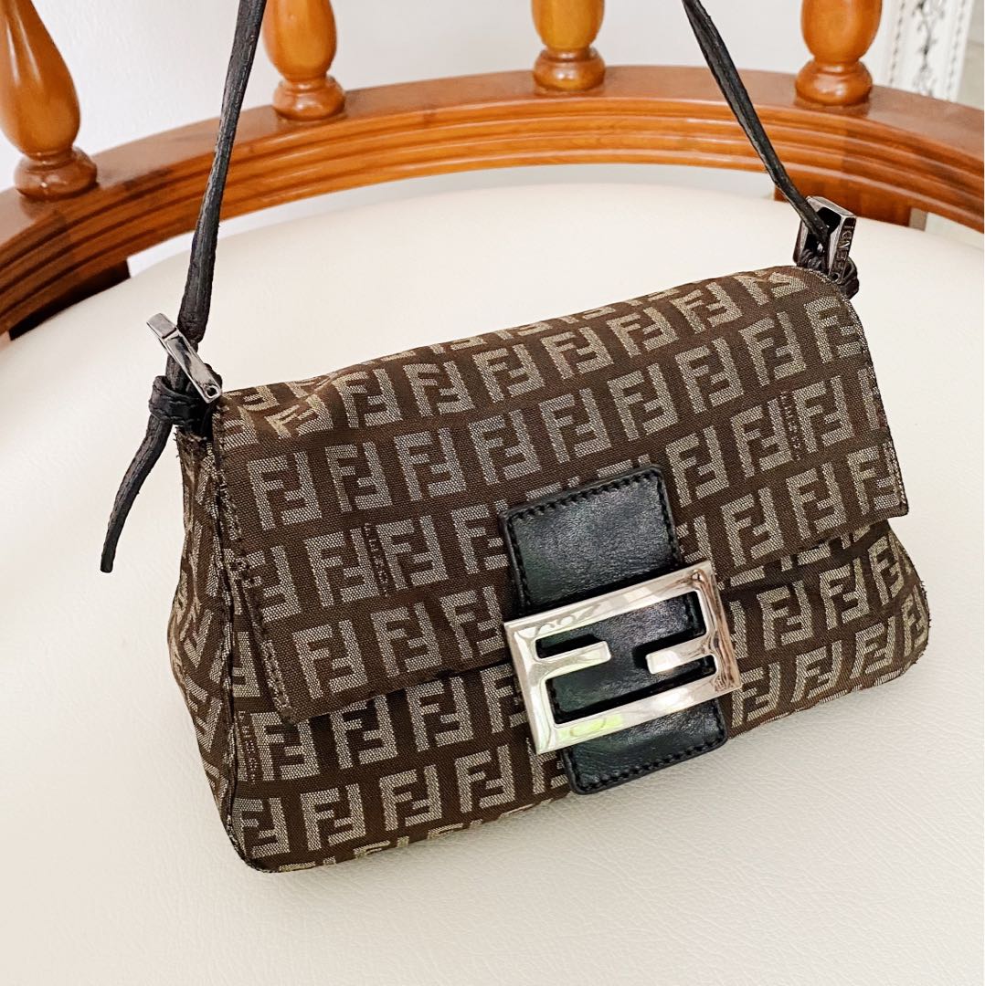 fendi zucchino mini bag