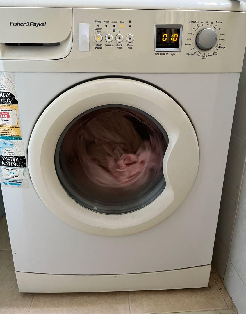Fisher & Paykel Front Load Washing Machine 7kg, TV & Home Appliances