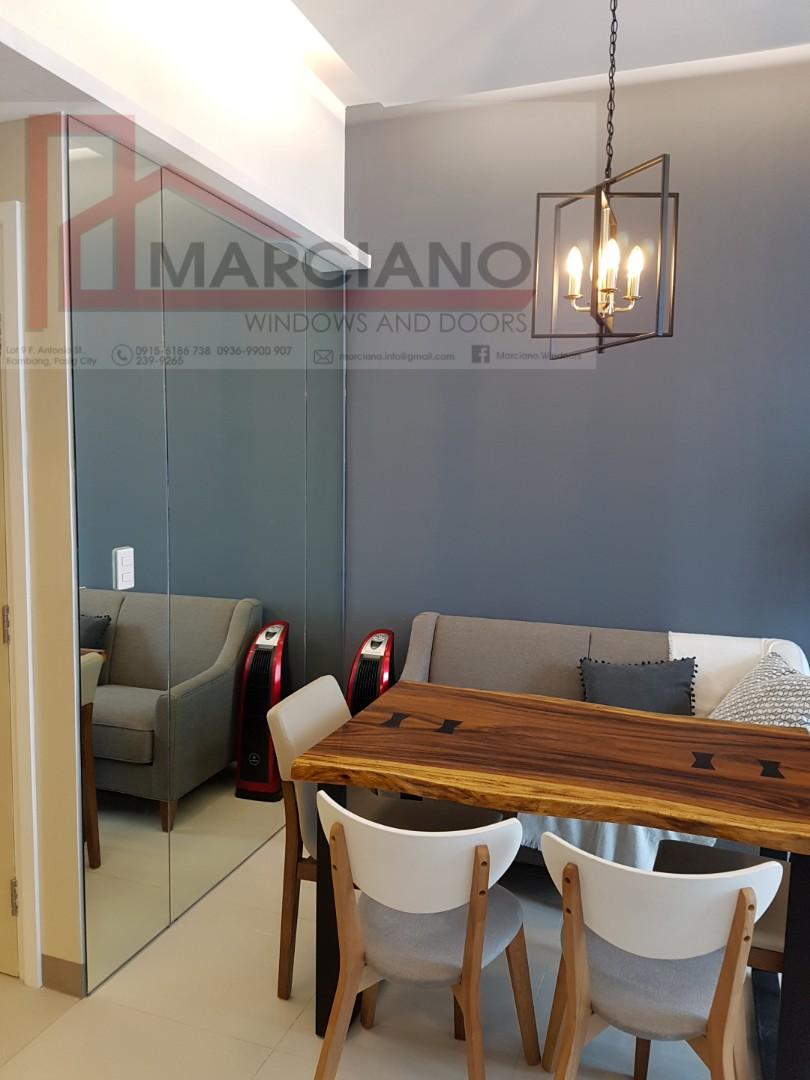 Frameless Mirror Custom made Cut - A008 (Category: Mirrors) located in Pasig City. Submitted by marciano.windoors (Listing ID 1118345937, Image 1). Description: Company Name: Marciano Windows and Doors Free Estimate, Free Delivery and Installation 24/7 Chat Support I Call NOW! 📞 0936 9900 907 / 0915 618 6738 ☎️ (02) 239 9265 📧 marciano.info@gmail.com ✔️Quality materials and accessories ✔️Quality workmanship ✔️Quality service ✔️Competitive price