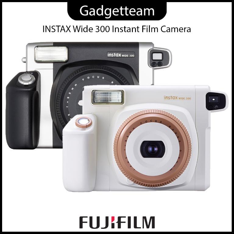  Fujifilm INSTAX Wide 300 Instant Film Camera, White :  Electronics