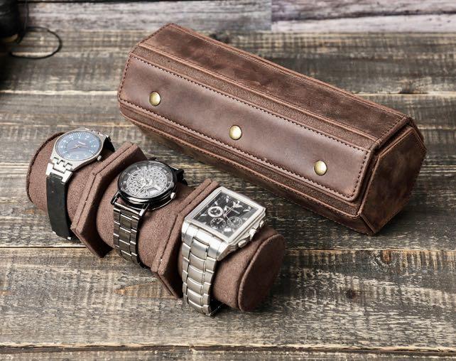 Full grain leather watch online