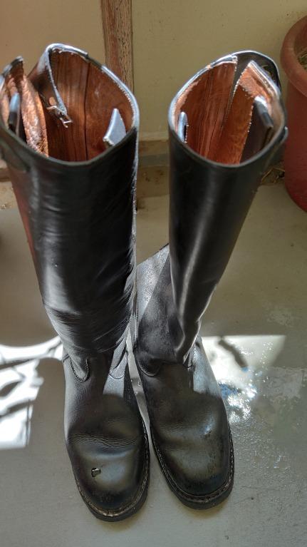 German leather clearance boots