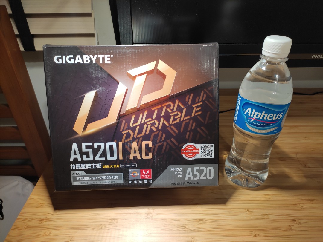 Gigabyte A520I AC mITX Motherboard (AMD Ryzen AM4), Computers & Tech