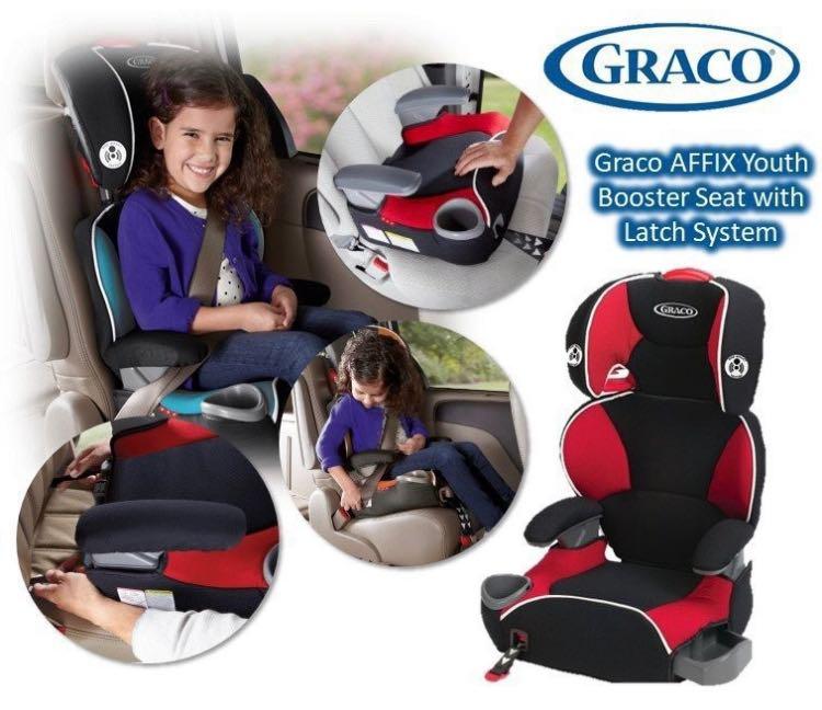 Graco affix highback booster car seat with online latch system