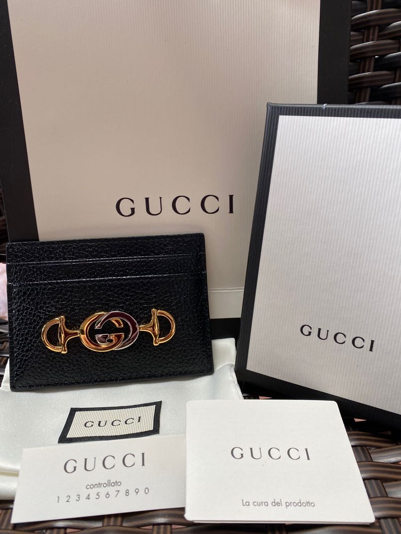 Gucci Card Holder, Luxury, & Wallets on Carousell