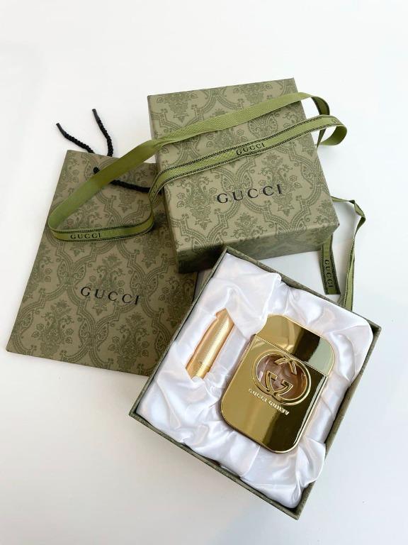 GUCCI GUILTY 75ML + LIPSTICK GREEN BOX SET (WITH PAPER BAG), Beauty &  Personal Care, Fragrance & Deodorants on Carousell