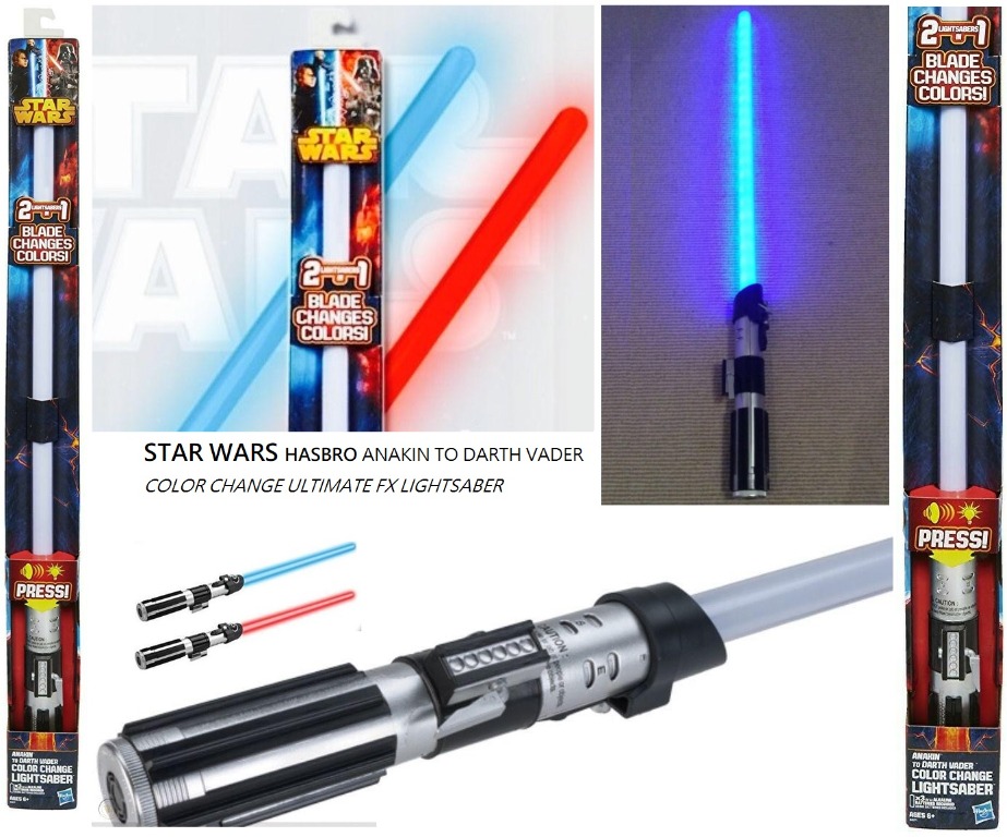 孩之寶Hasbro正品 星球大戰 Star Wars 激光劍 color change lightsaber (Star Wars ...