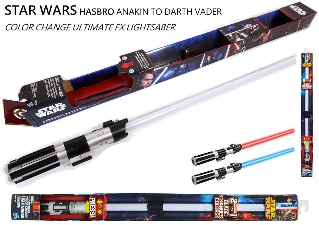 Star wars anakin to sale darth vader color change lightsaber