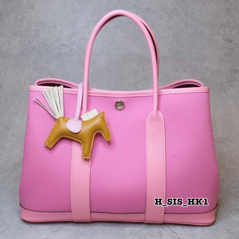 D' Borse Boutique - Hermes Garden Party 36cm In Bubble Gum Pink