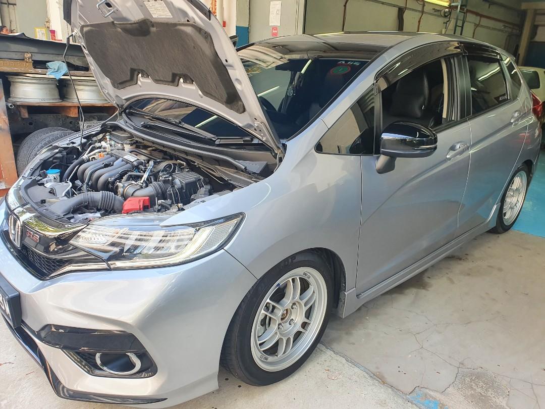 Honda Fit Gk5 Custom Ecu And Transmission Tuning Car Accessories Car Workshops Services On Carousell
