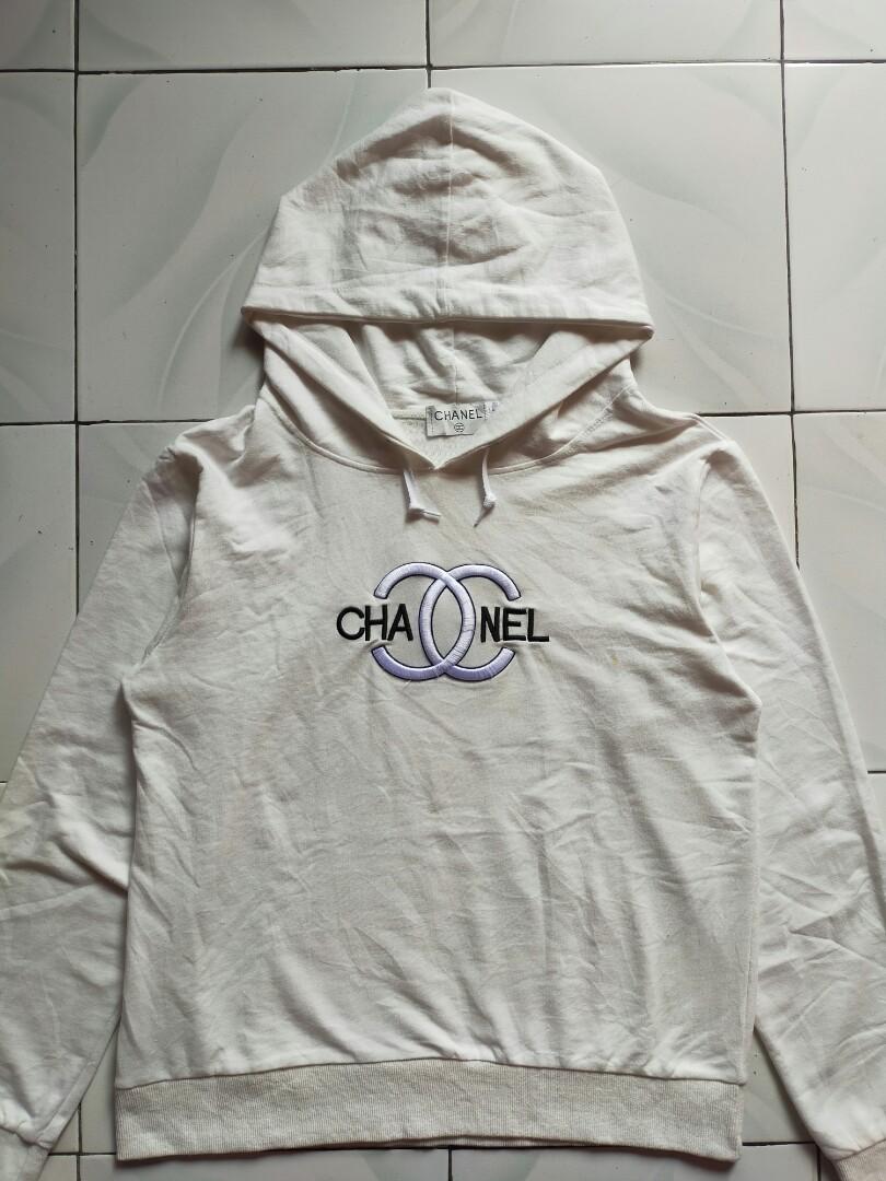 Hoodie Chanel, Fesyen Pria, Pakaian 