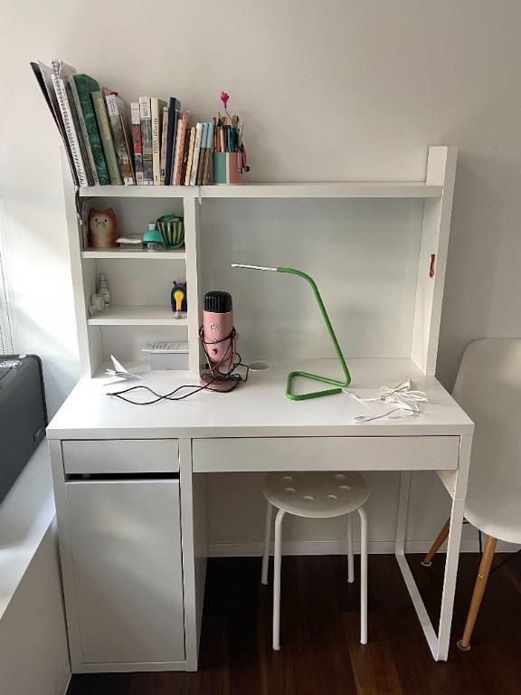 IKEA MICKE Desk With Whiteboard Add On Unit Trade Me Home