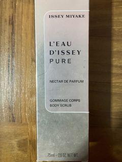 Issey miyake luxury body scrub