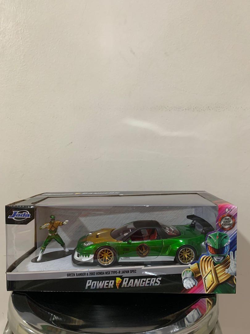 Jada Die Cast Metal Model Car Power Rangers Green Ranger 02 Honda Nsx Type R Japan Spec Scale 1 24 Toys Games Diecast Toy Vehicles On Carousell