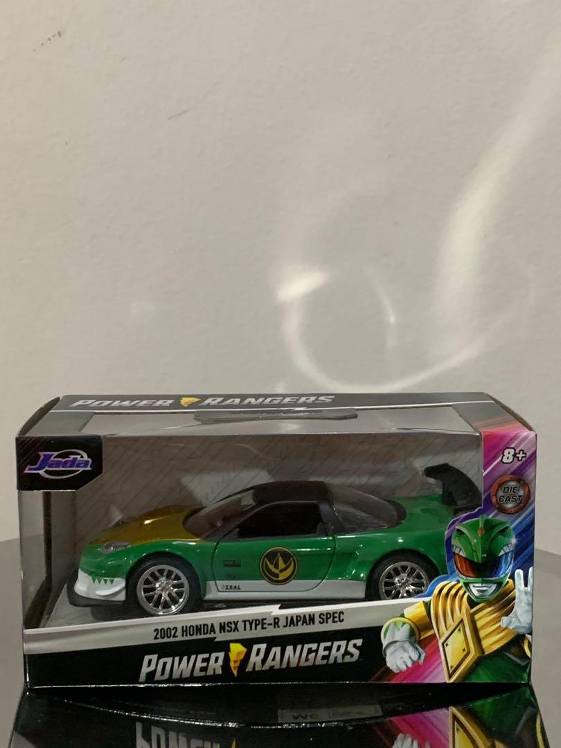 Jada Die Cast Metal Model Car Power Rangers Green Rangers 02 Honda Nsx Type R Japan Spec Scale 1 32 Toys Games Diecast Toy Vehicles On Carousell
