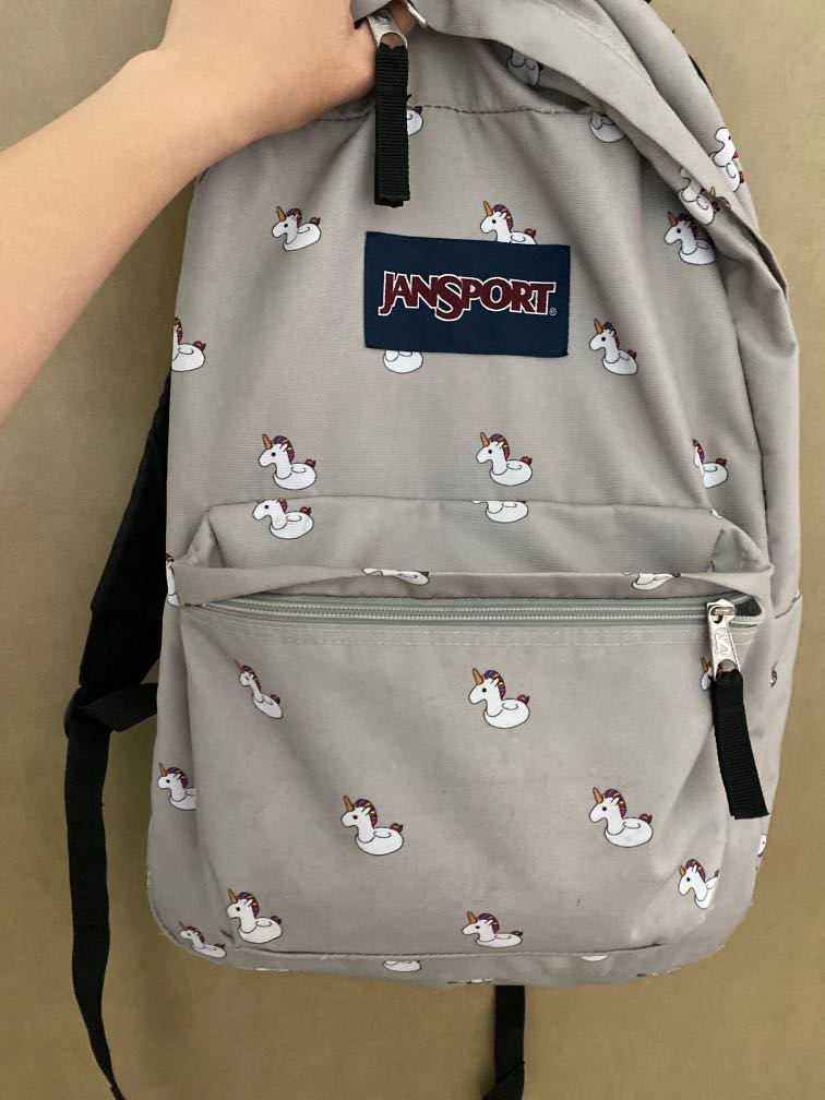 Jansports unicorn backpack Women s Fashion Bags Wallets Backpacks on Carousell